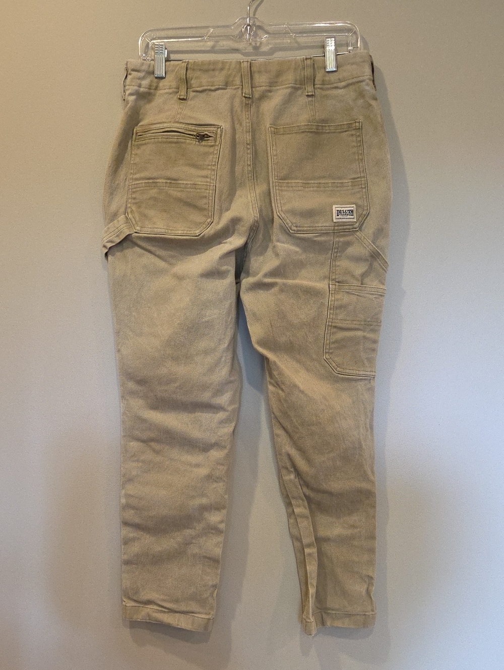 DULUTH TRADING Women's VintageFlex Fire Hose Hi-Rise Slim Leg Pants - Picture 5 of 8